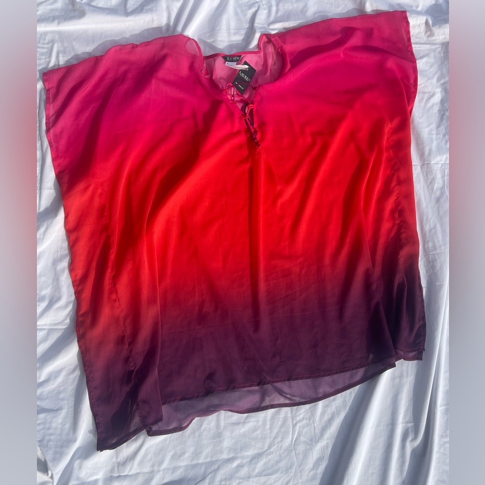 Ralph Lauren multi color cover up